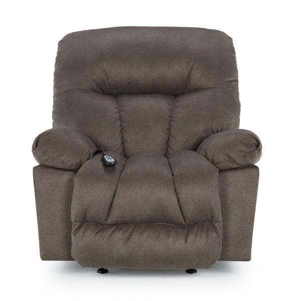 RETREAT LEATHER SWIVEL GLIDER RECLINER- 8N05LU