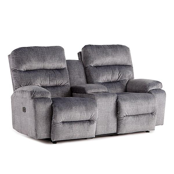 RYSON LOVESEAT POWER HEAD TILT SPACE SAVER CONSOLE LOVESEAT - L850RY4 image