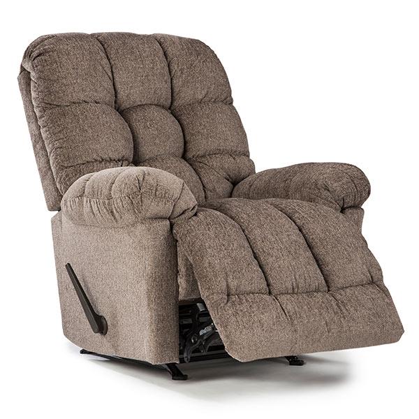 BROSMER LEATHER SWIVEL GLIDER RECLINER- 9MW85-1LU