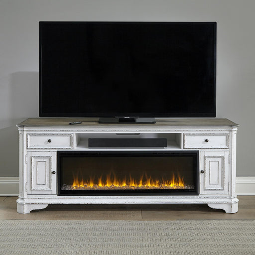 Fireplace TV Consoles 82 Inch Fireplace TV Console image