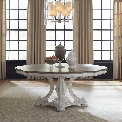 Magnolia Manor 72 Inch Round Pedestal Table Top image