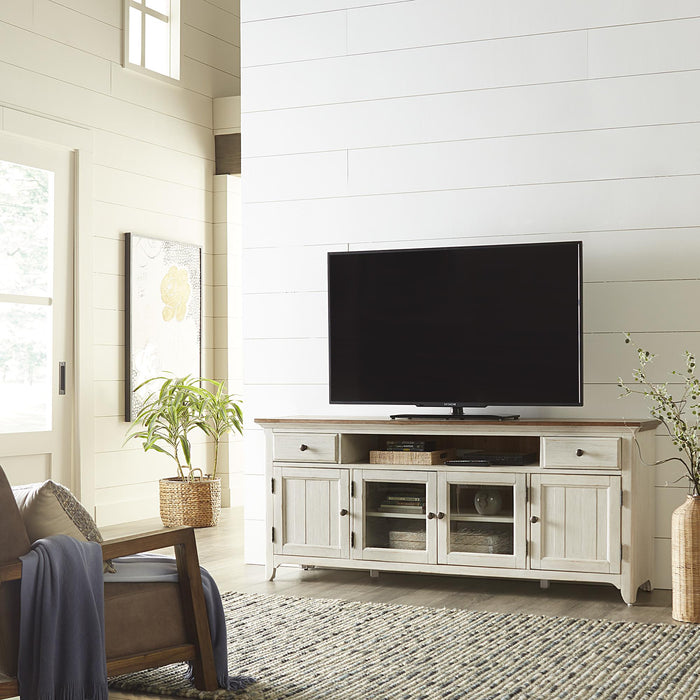 Farmhouse Reimagined Entertainment TV Stand