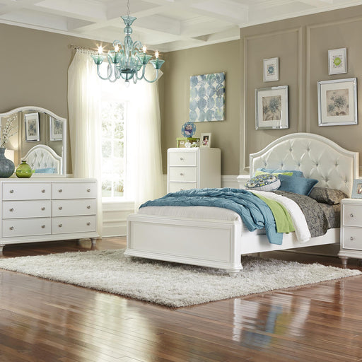 Stardust Full Panel Bed, Dresser & Mirror image