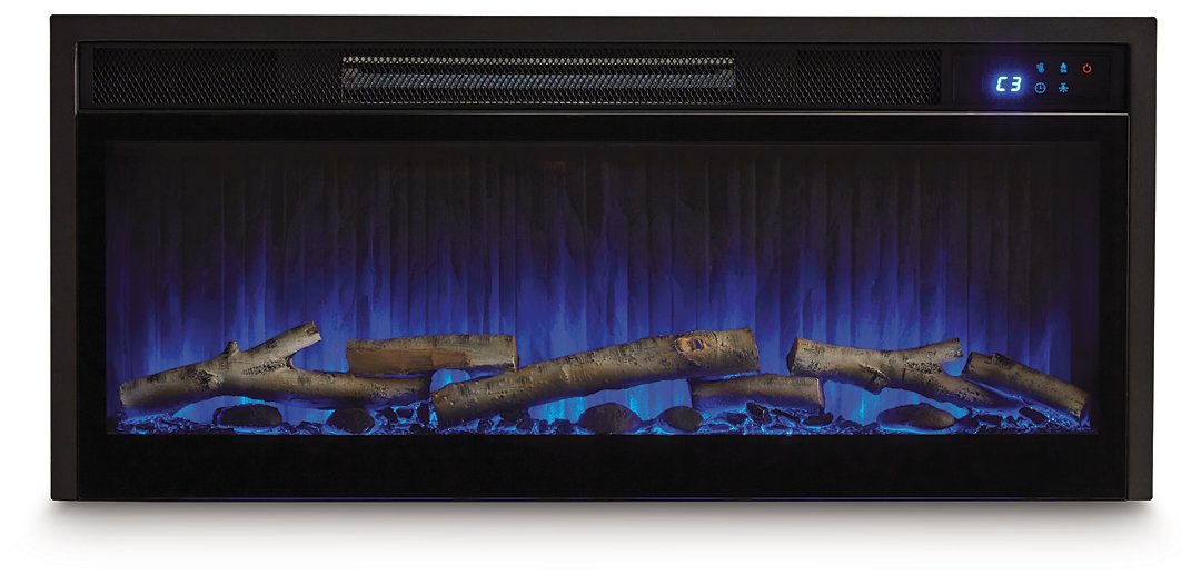 Cayboni 71" TV Stand with Electric Fireplace