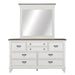 Allyson Park Panel Bed, Dresser & Mirror, Chest image
