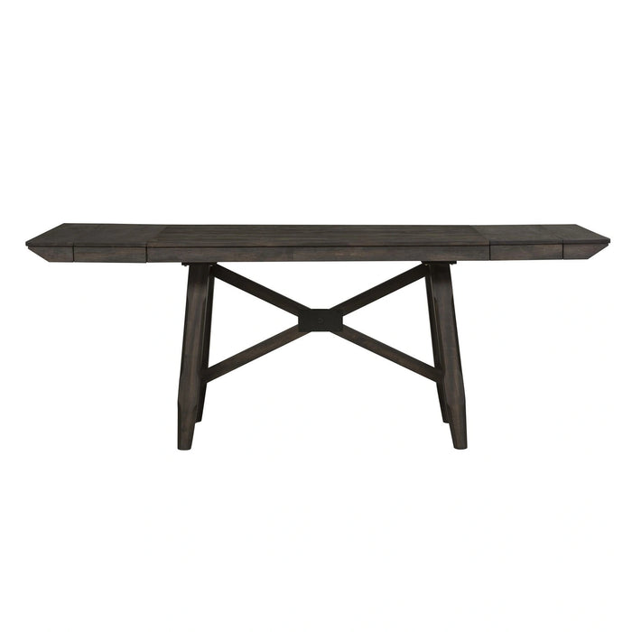 Double Bridge Trestle Table Set image