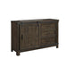Thornwood Hills Barn Door Dresser in Rock Beaten Gray image