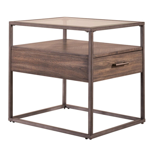 Jamestown End Table in Brown image