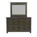 Thornwood Hills Two Sided Storage Bed, Dresser & Mirror image