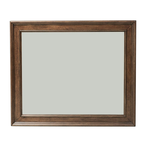 Rustic Traditions Landscape Mirror in Rustic Cherry image