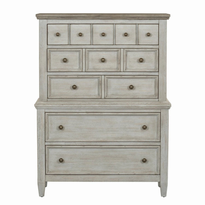 Heartland Opt Panel Bed, Dresser & Mirror, Chest, Night Stand image