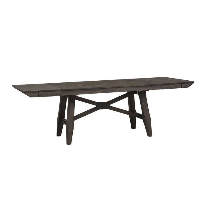 Double Bridge Trestle Table Set image