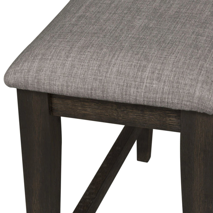 Double Bridge Counter Bench (RTA) in Dark Chestnut image