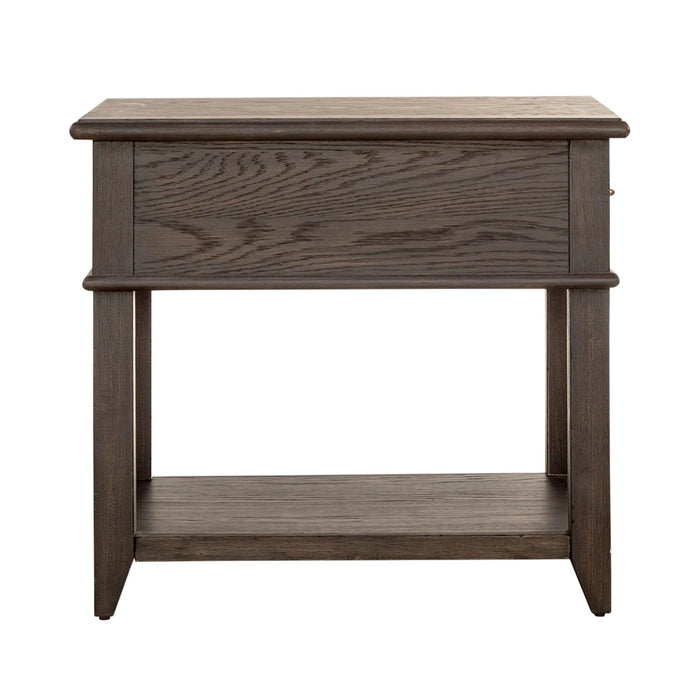 Mill Creek Drawer End Table in Peppercorn image
