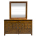 Grandpas Cabin Dresser & Mirror image