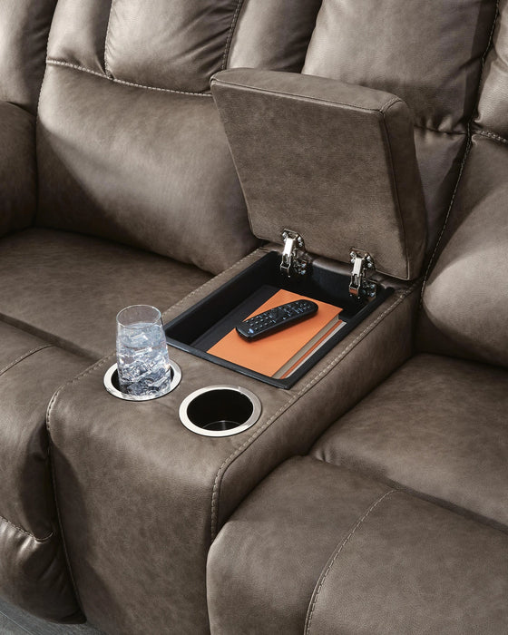 Lowilla Reclining Loveseat with Console