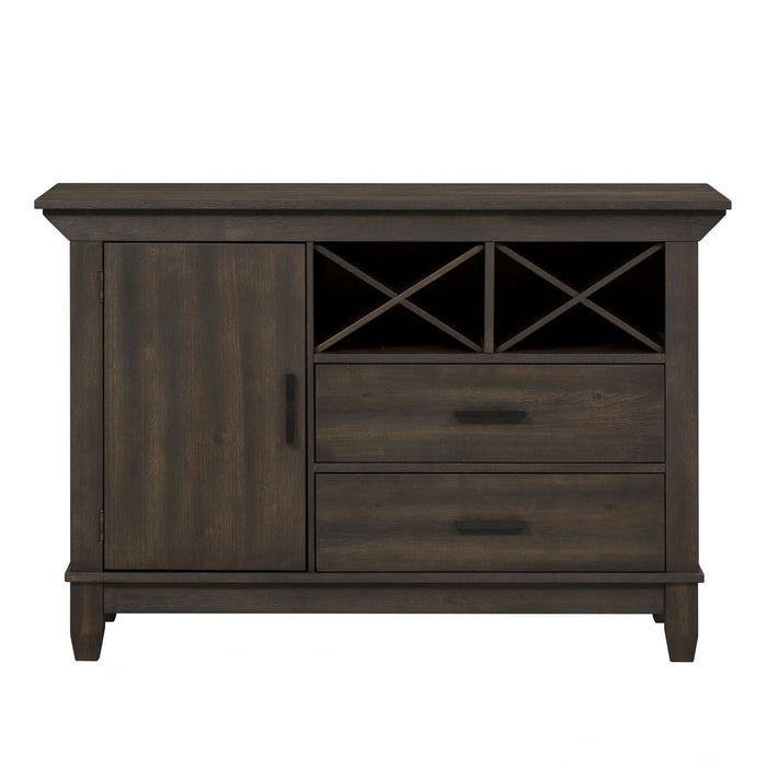 Double Bridge Sideboard in Dark Chestnut image