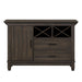 Double Bridge Sideboard in Dark Chestnut image