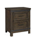 Thornwood Hills 2 Drawer Nightstand in Rock Beaten Gray image