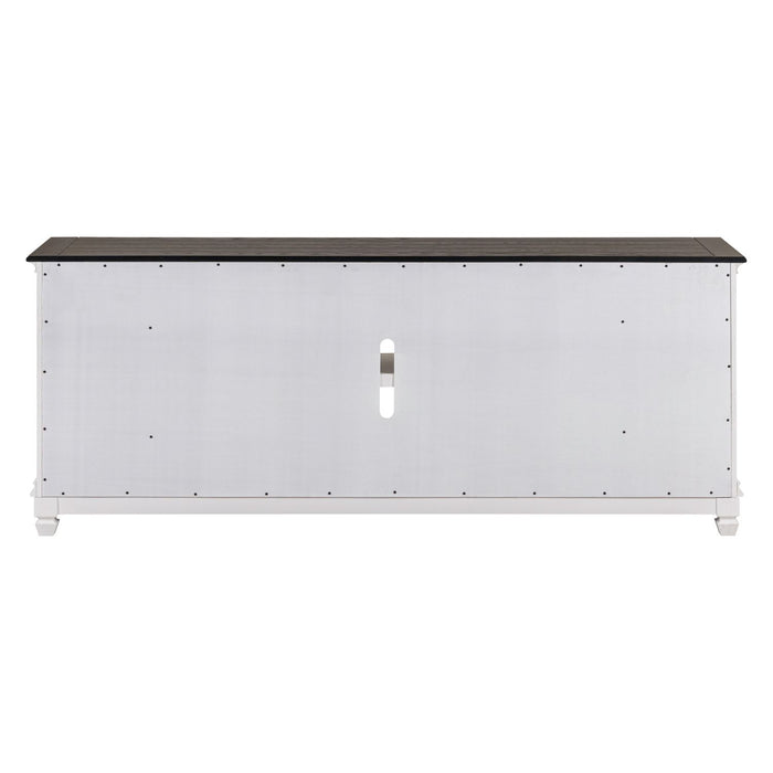Fireplace TV Consoles 417 80 Inch Console w/ Fire FTS image