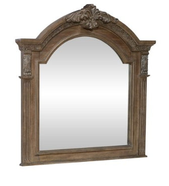 Liberty Furniture Carlisle Court Arched Mirror in Chestnut with Dusty Wax image