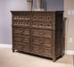 Liberty Furniture Paradise Valley 10 Drawer Chesser in Saddle Brown image