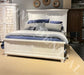 Liberty Furniture River Place Cal King Panel Bed in Riverstone White image