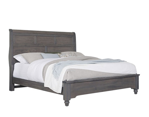 Vaughan Bassett Vista King Sleigh Bed in Grey Oak image